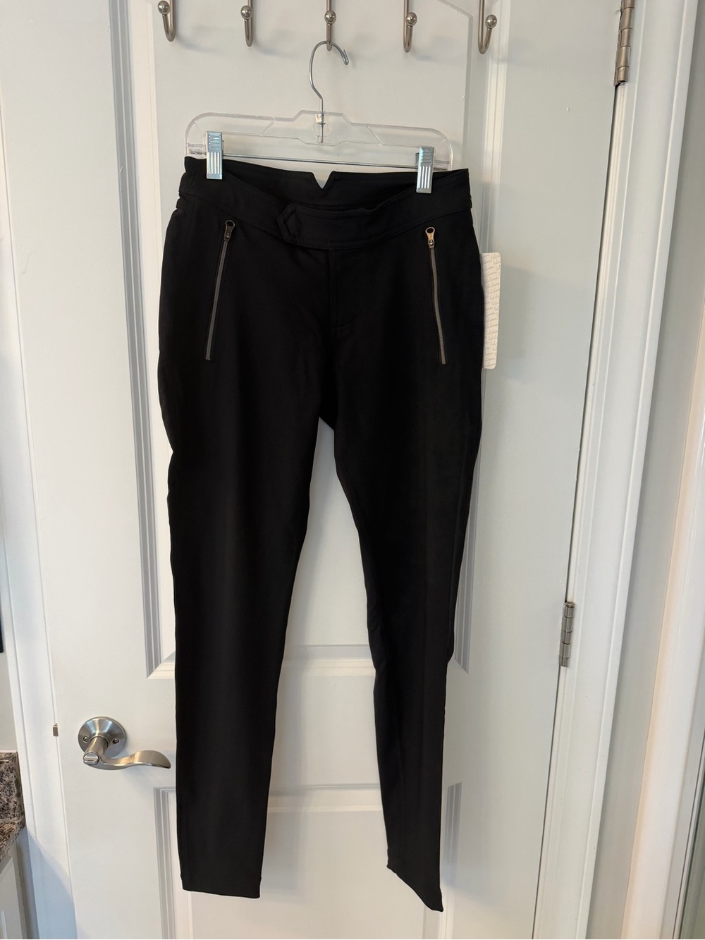 Lululemon Athletica Black Skinny Zip-Pocket Pants